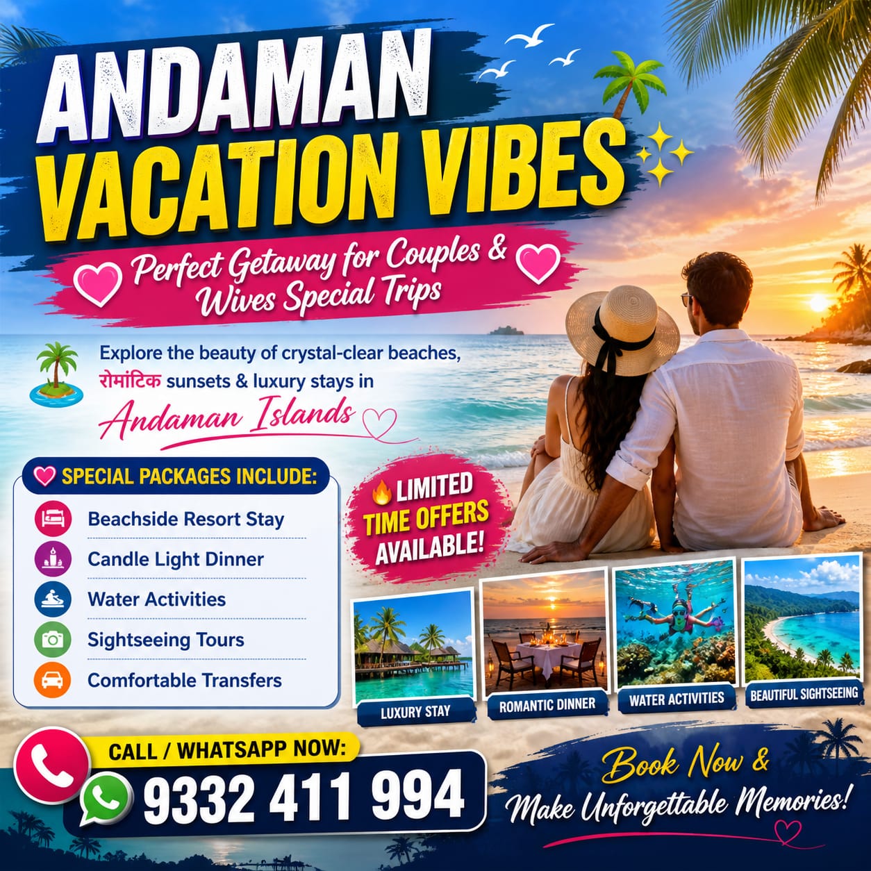 Director of Andaman Vacation Vibes Pvt Ltd